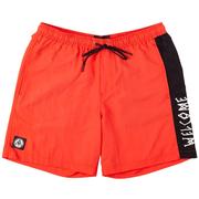Welcome Solstice Woven Nylon Shorts CHILI/BLK