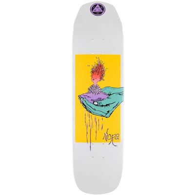 Welcome Nora Vasconcellos Soil On Wicked Princess White Dip Skateboard Deck, 8.125