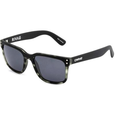 Carve RIVALS Polarized Sunglasses, Matte Smoke Tortoise/Grey Polarized