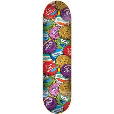 DGK Caps Skateboard Deck, 8.1