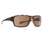 Dot Dash Edge Sunglasses, Tortoise Satin/Bronze