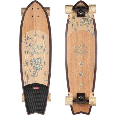 Globe Chromantic White Oak/Jaguar Complete Cruiser Skateboard, 33