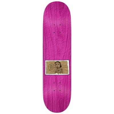 Krooked Sebo Dried Out Skateboard Deck w/Embossed Flower Print, 8.06
