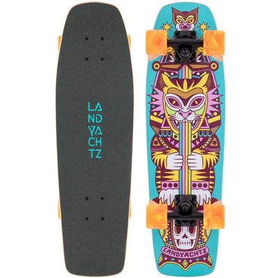 Landyachtz Dinghy Coffin Kitty Complete Cruiser Skateboard, 28.2