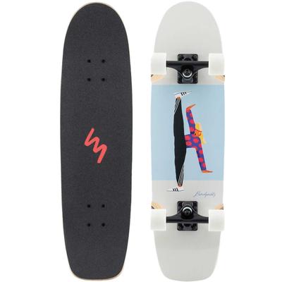 Landyachtz ATV Slim Jim High Kick Complete Cruiser Skateboard, 31