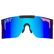 Pit Viper Peacekeeper Intimidator Sunglasses, Grey/Blue