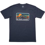BC Surf Classic Mountains Short Sleeve T-Shirt HBLU