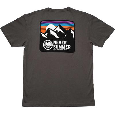 Never Summer Retro Sunset Short Sleeve T-Shirt