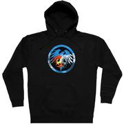 Never Summer Colorado Eagle Rockies Pullover Hoodie BLK