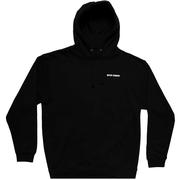 Never Summer Retro Sunset Pullover Hoodie BLK