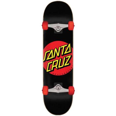 Santa Cruz Classic Dot Super Micro Complete Skateboard, 7.25