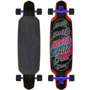 Santa Cruz Contra Eclipse Drop Down Complete Longboard Skateboard, 37.52