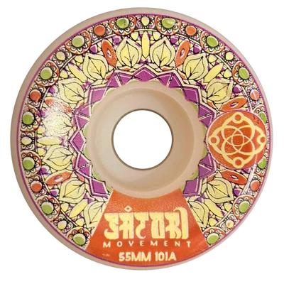 Satori Mandala Conical Skateboard Wheels 4-Pack, 101a