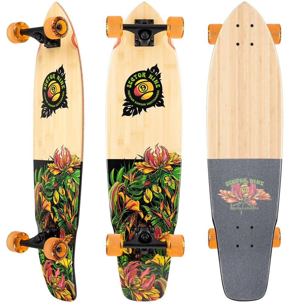 dennenboom cent koolhydraat Sector 9 Ft. Point Eden Complete Cruiser Skateboard, 34.0"