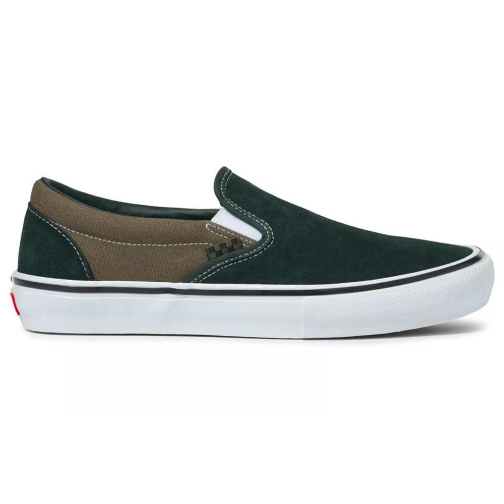 Vans Skate Slip-On Skate Shoes, Scarab/Military