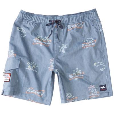 Billabong Budweiser Neon Layback Boardshorts, 17