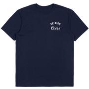 Brixton Coors Labor Short Sleeve T-Shirt NVY