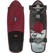 Globe Stubby Surfskate Onshore Cherry/Bamboo Complete Cruiser Skateboard, 30