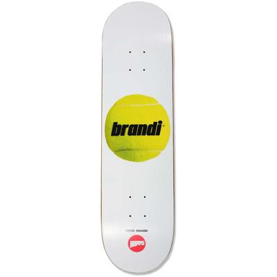 Hopps Brandi Tennis Ball Skateboard Deck, 8.25