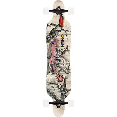 Omen Elk Amino Complete Longboard Skateboard, 41