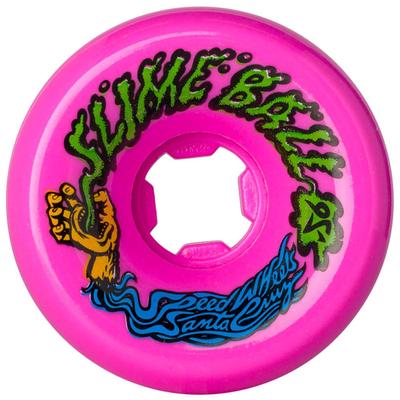 Slimeballs Vomits Pink Skateboard Wheels 4-Pack, 95a