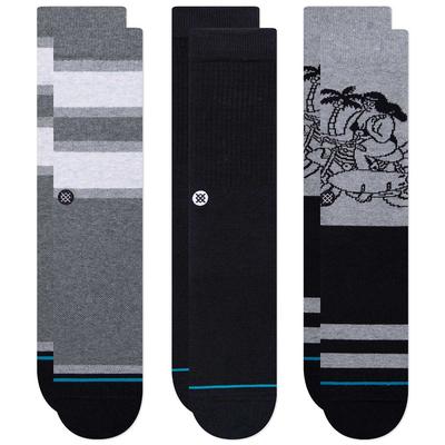 Stance Transporter 3 Pack Midcushion Crew Socks