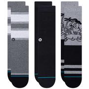 Stance Transporter 3 Pack Midcushion Crew Socks