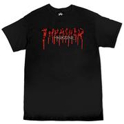 Thrasher Blood Drip Logo Short Sleeve T-Shirt