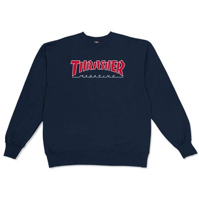 Thrasher Outlined Crewneck Sweatshirt
