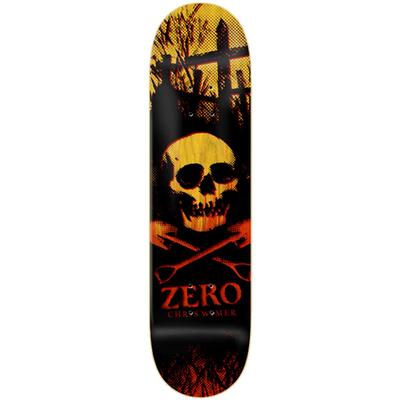 Zero Wimer Shallow Grave Skateboard Deck, 8.5
