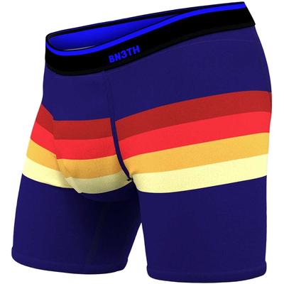 BN3TH Clasic Print Boxer Briefs, Retrostripe Navy`