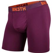 BN3TH Classic Solid Boxer Briefs, Cabernet/Orange