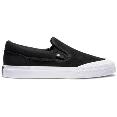 DC Shoes Manual RT Slip-On Skate Shoes, Black/Black/White
