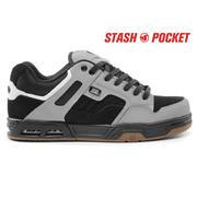 DVS Enduro Heir Skate Shoes, Charcoal/Black/White