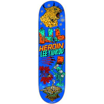 Heroin Lee Yankou Life Skateboard Deck, 8.25