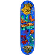 Heroin Lee Yankou Life Skateboard Deck, 8.25