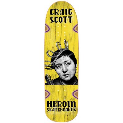 Heroin Craig Questions Joan Skateboard Deck, 9.5
