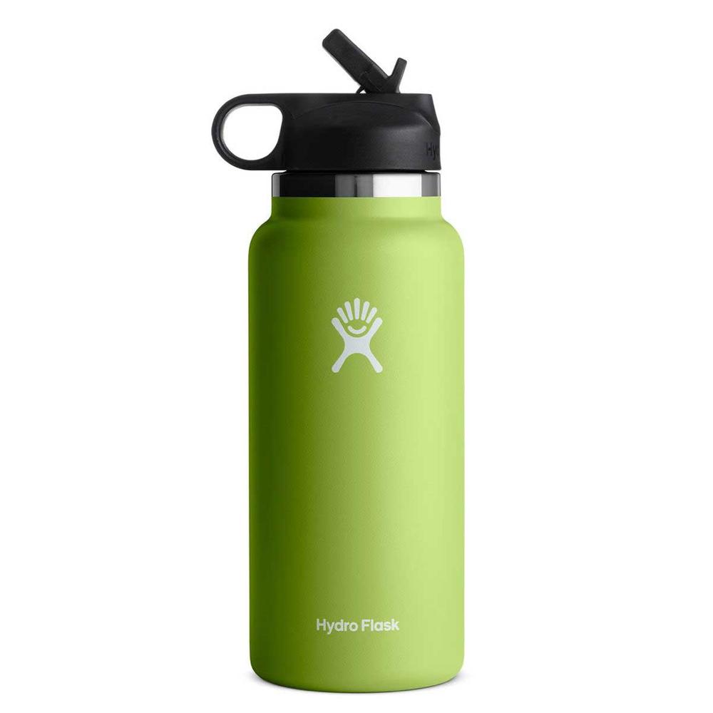 Hydro Flask 32 oz Wide Mouth Straw Lid Bottle, Seagrass