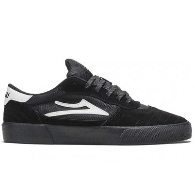 Lakai Cambridge Skate Shoes, Black/Black Suede