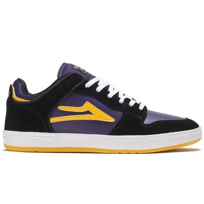 Lakai Telford Low Skate Shoes, Black/Grape