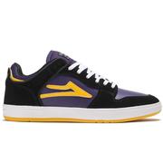 Lakai Telford Low Skate Shoes, Black/Grape