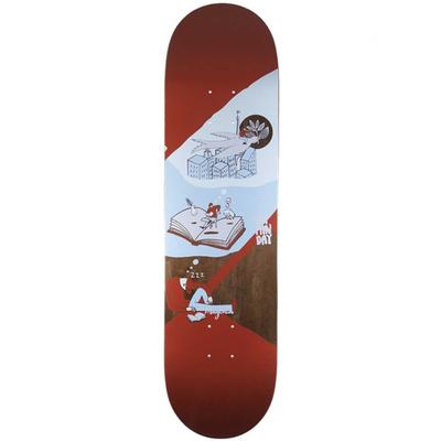 Magenta Soy Panday Extravision Series Skateboard Deck, 8.125