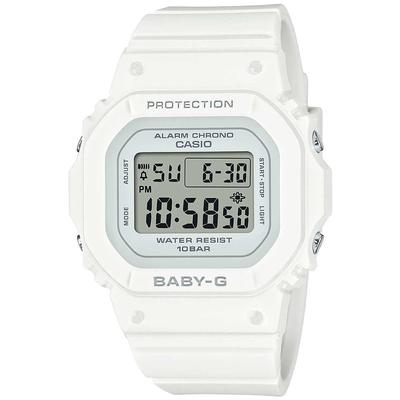 Casio BGD565-7 Baby G Digital Watch, Matte White