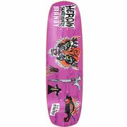 Heroin Mandy x Enemy Symmetrical Skateboard Deck, 9.5