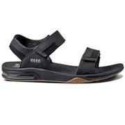 Reef Fanning Baja Sandals BLK/SIL