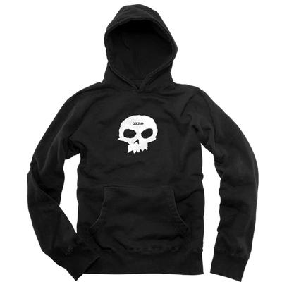 Zero Single Skull Pullover Hoodie