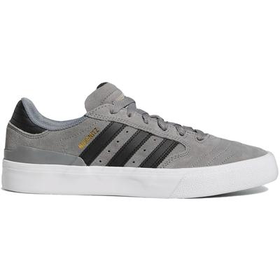 Adidas Busenitz Vulc II Skateboard Shoes, Grey/Black/White