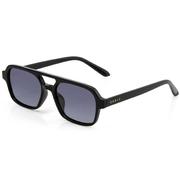 Carve Azore Sunglasses, Gloss Black Smoke Gradient