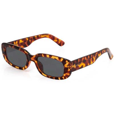 Carve Lizbeth Sunglasses, Gloss Tort Grey Lens