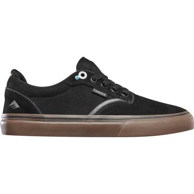Emerica Dickson Skate Shoes, Black/Gum